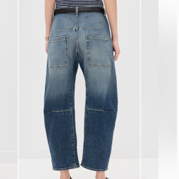 Nilli Lotan Emerson Barrel Classic Wash Jean 25 - Picture 7 of 7